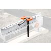 Log clamp with mounting bracket, B701
