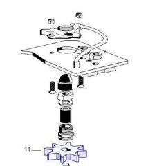 Spur Sprocket 3/8"-8, gauge 1.3mm (for electric saw ES5/ES8 and older E4000-E8000)