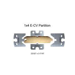 1 x 4 E-CV Partition