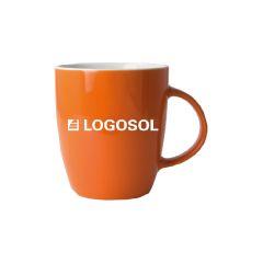 Kaffemugg i porslin (orange)