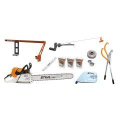 Ultimate Package for F2/F2+ Sawmill (with Stihl MS661 chainsaw)