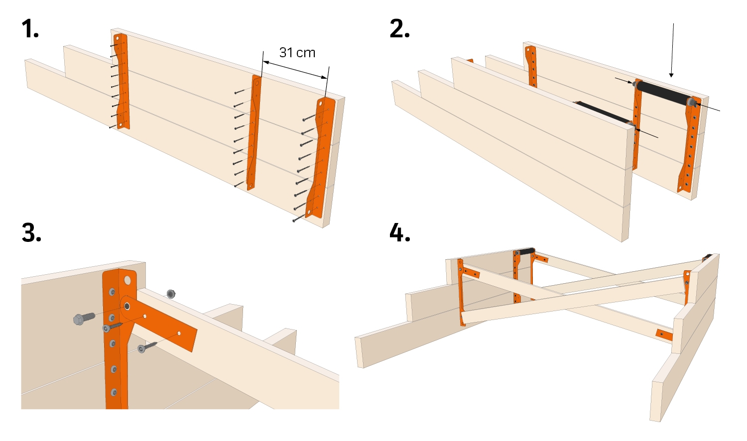 手作りログ・テーブル Log Table DIY Kit | LOGOSOL